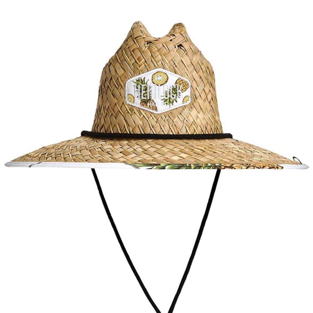 ISO-hemlock hat in white pineapple